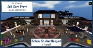 iSchool Student Hangout in FrameVR