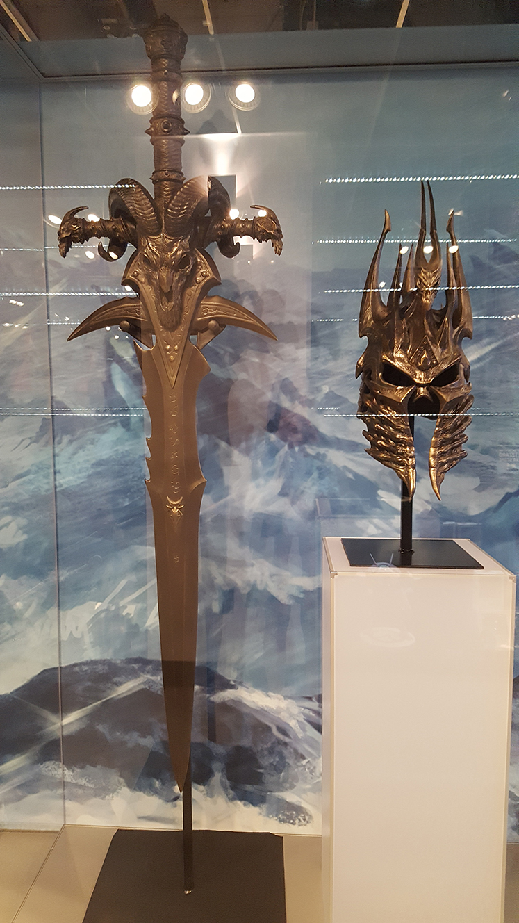 Lich King Helm & Sword