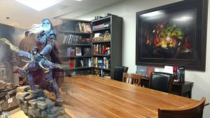 Sylvanas Statue and Library