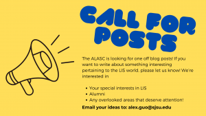Read more about the article Call for Blog Posts!