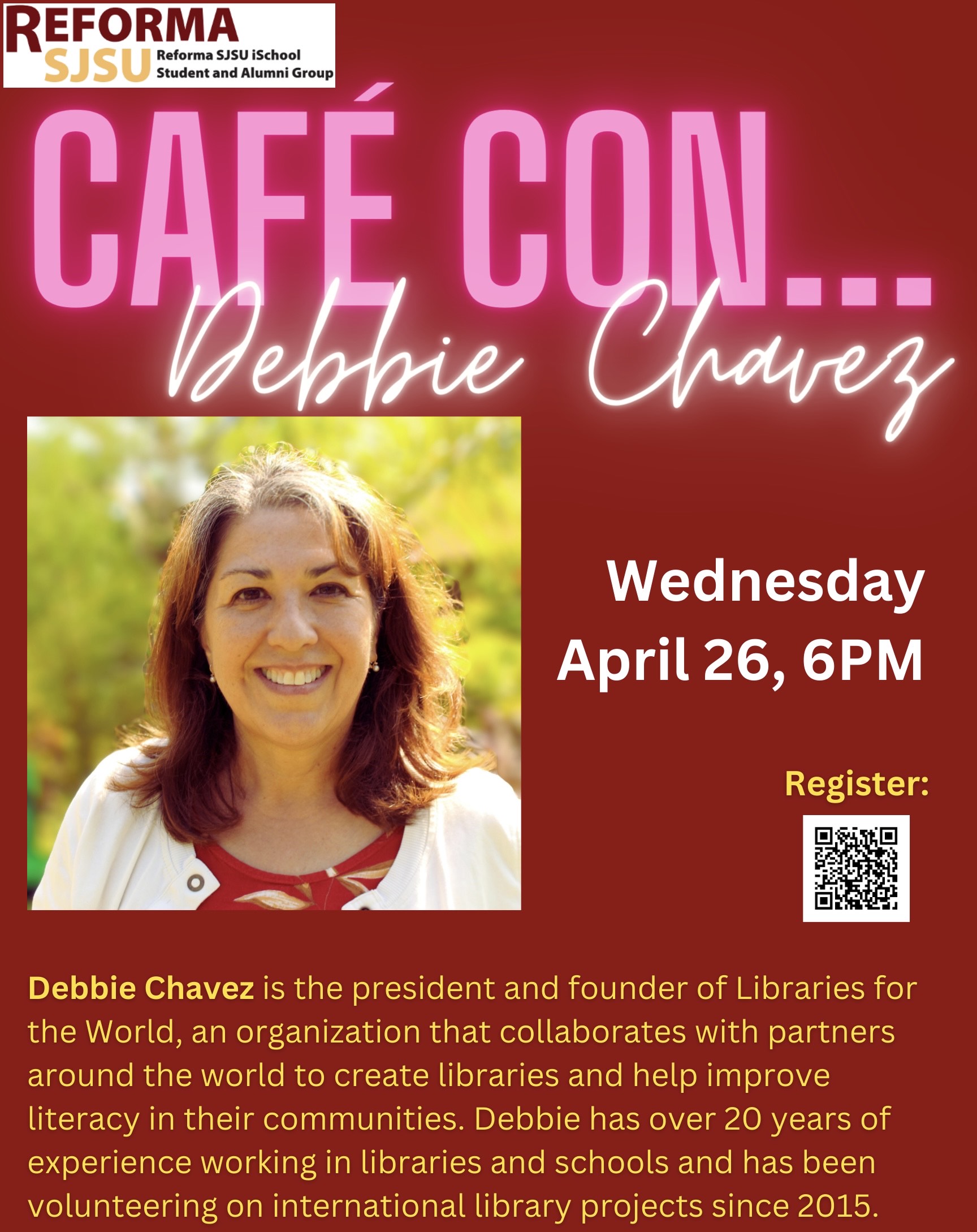 Café con Debbie Chavez