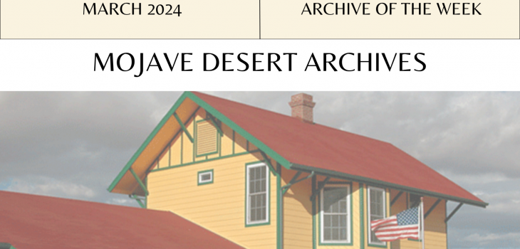 Mojave Desert Archive