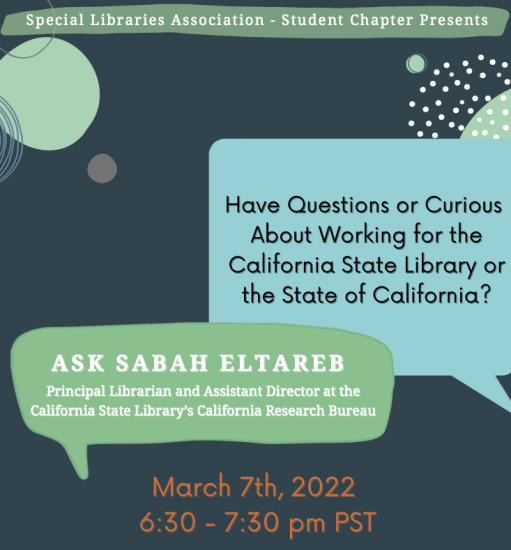 Sabah Eltareb Event Flyer